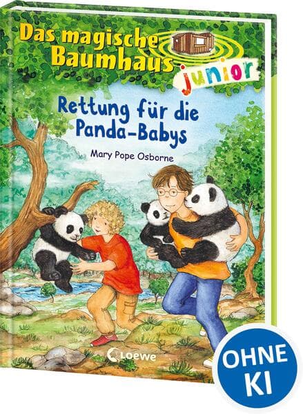 Das magische Baumhaus junior (Band 41) - Rettung für die Panda-Babys