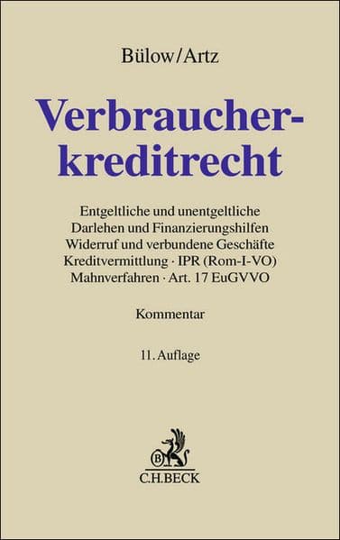 Verbraucherkreditrecht