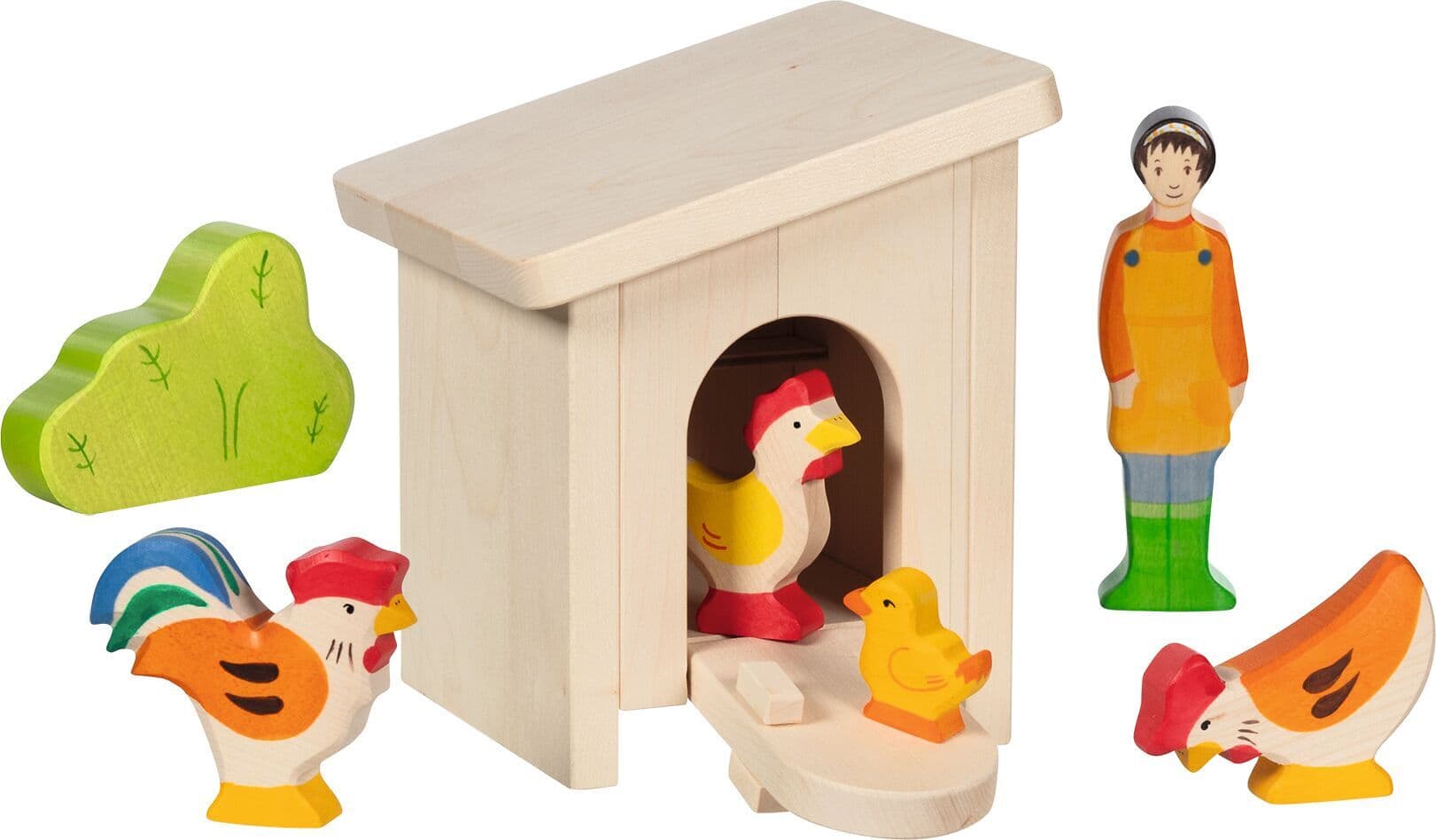 Kleiner Stall, montiert