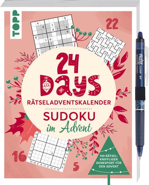 24 DAYS RÄTSELADVENTSKALENDER - Sudoku im Advent