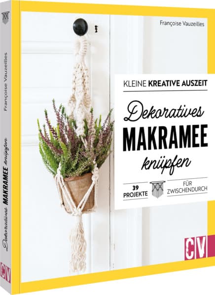 Kleine kreative Auszeit: Dekoratives Makramee knüpfen