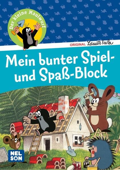 Der kleine Maulwurf: Mein bunter Spiel- und Spaß-Block
