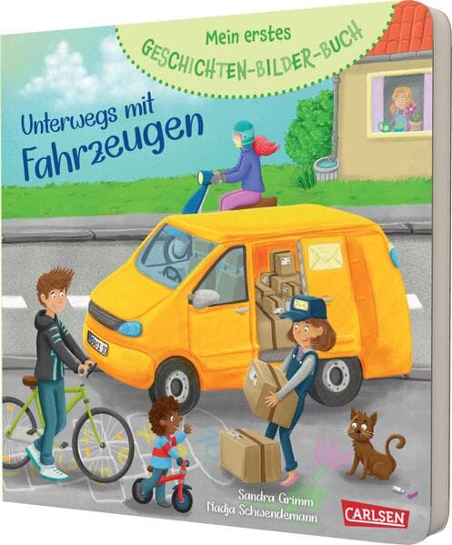 Mein erstes Geschichten-Bilder-Buch: Unterwegs mit Fahrzeugen
