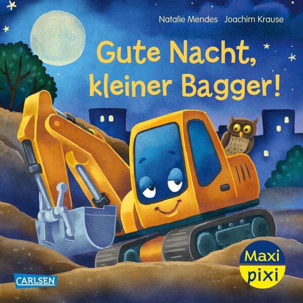 Maxi Pixi - Gute Nacht, Kleiner Bagger!