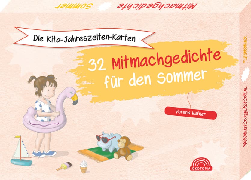 Die Kita-Jahreszeiten-Karten: 32 Mitmachgedichte für den Sommer