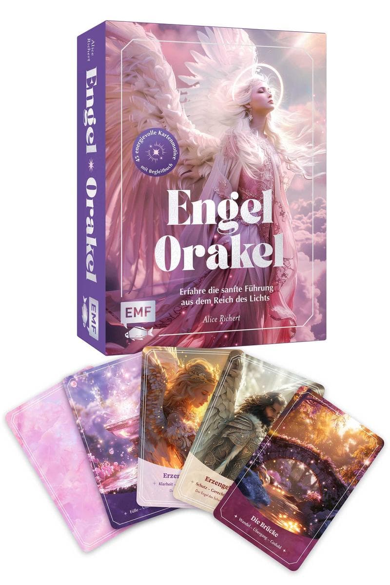 Orakel-Kartenset: Engel-Orakel | Erfahre die sanfte Führung aus dem Reich des Lichts und erhelle dein Herz
