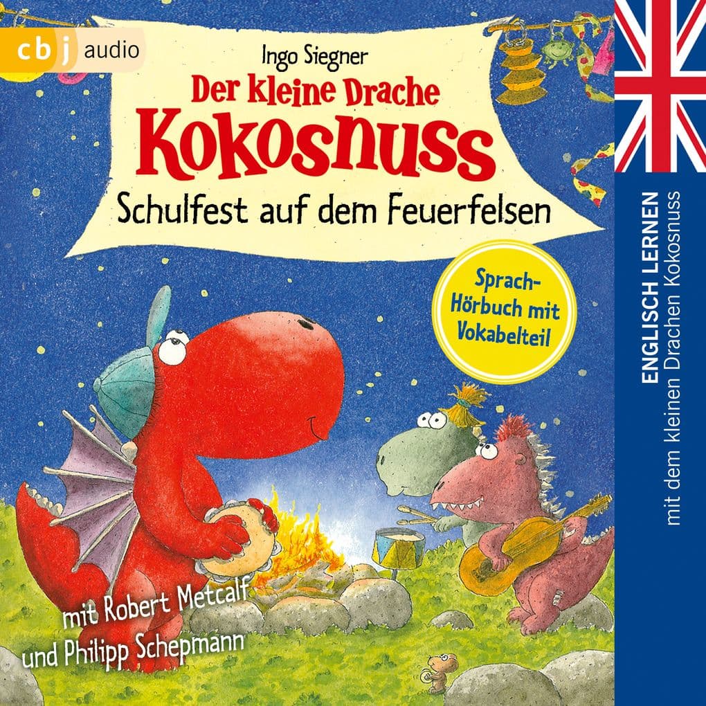 Der kleine Drache Kokosnuss Schulfest auf dem Feuerfelsen