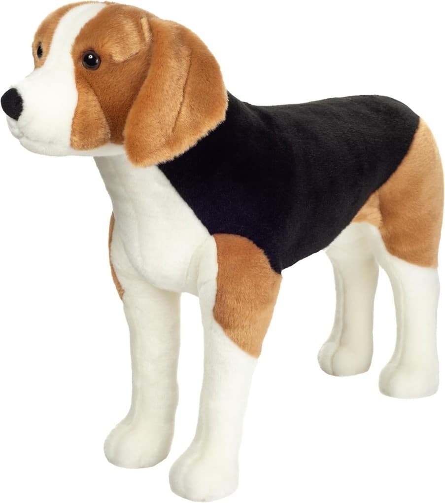 Teddy Hermann 919896 - Beagle stehend, 60 cm, Plüschtier