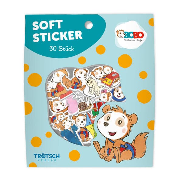 Trötsch Bobo Siebenschläfer Soft-Sticker