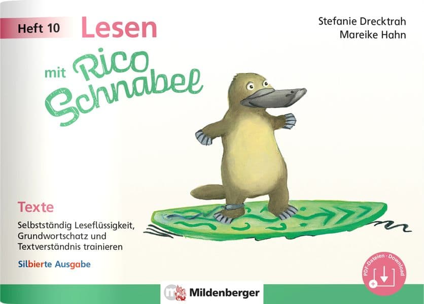 Lesen mit Rico Schnabel, Heft 10: Texte - silbierte Ausgabe