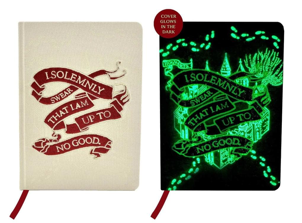 Harry Potter: Marauder's Map Glow in the Dark Journal