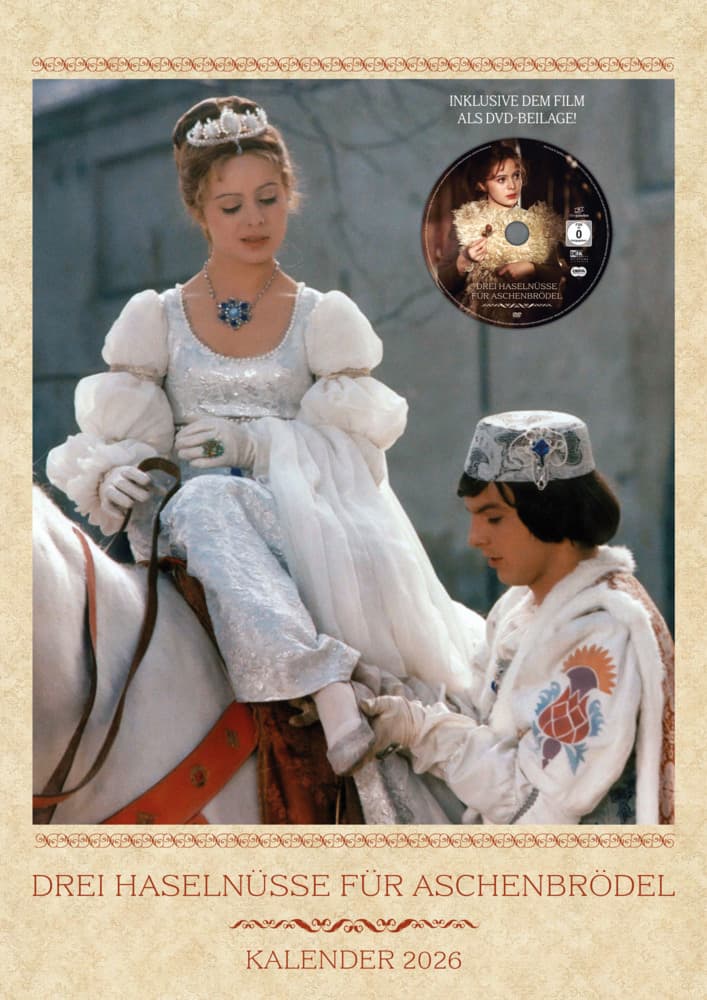 Drei Haselnüsse für Aschenbrödel - Kalender 2026