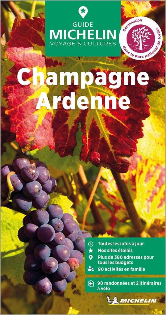 Michelin Le Guide Vert Champagne Ardenne