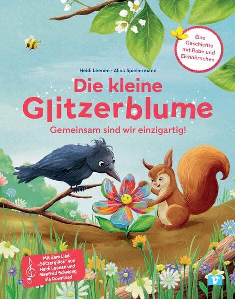 Die kleine Glitzerblume