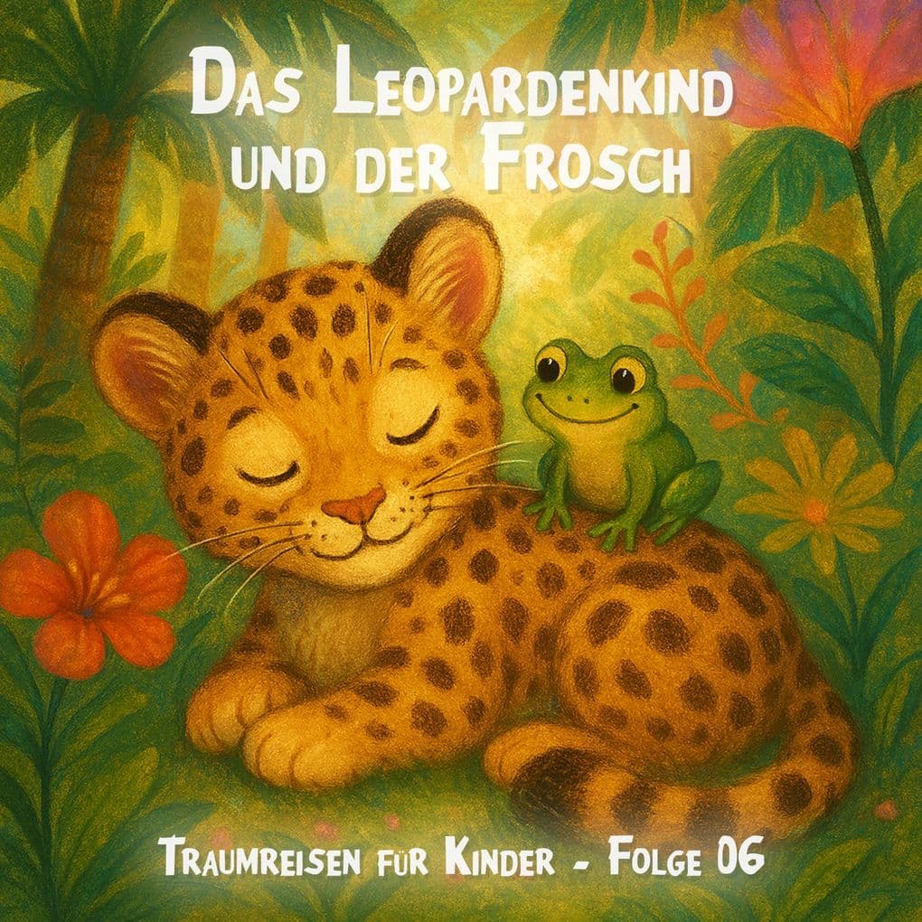 Das Leopardenkind und der Frosch