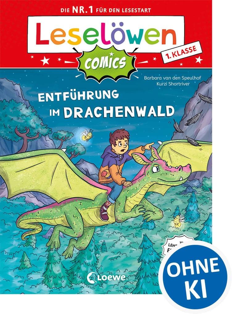 Leselöwen Comics 1. Klasse - Entführung im Drachenwald