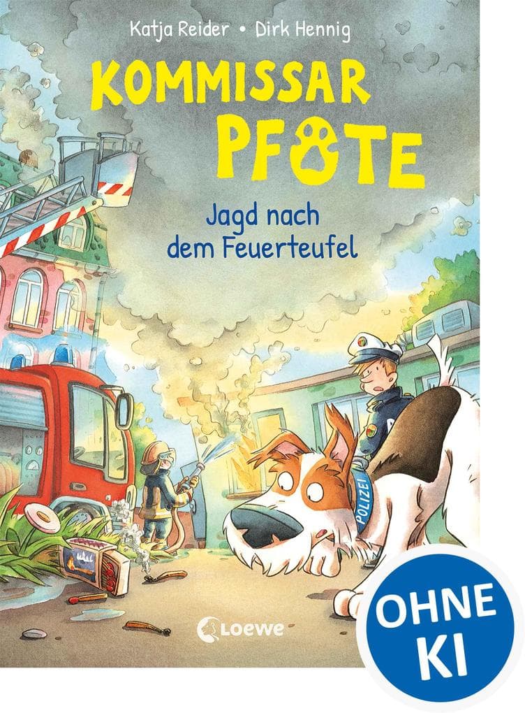 Kommissar Pfote (Band 8) - Jagd nach dem Feuerteufel