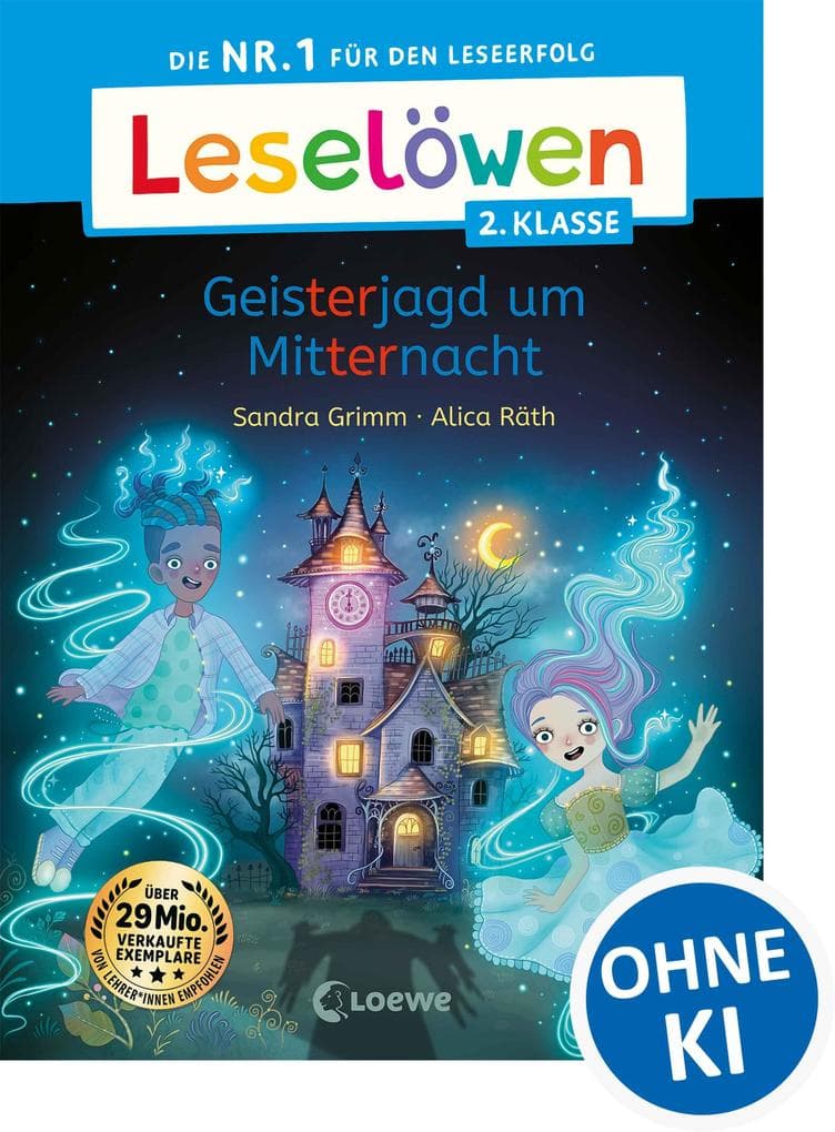 Leselöwen 2. Klasse - Geisterjagd um Mitternacht