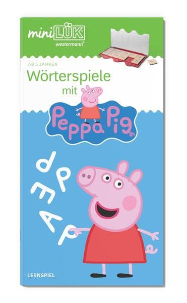 miniLÜK. Kindergarten/Vorschule Wörterspiele mit Peppa Pig