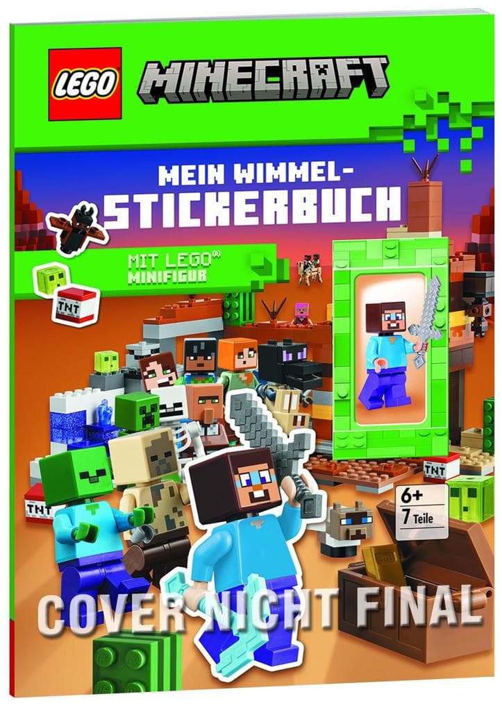 LEGO® Minecraft - Mein Wimmel-Stickerbuch