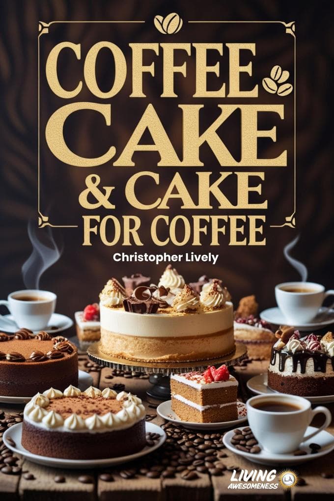 Coffee Cake & Cake for Coffee - Vegan Cookbook