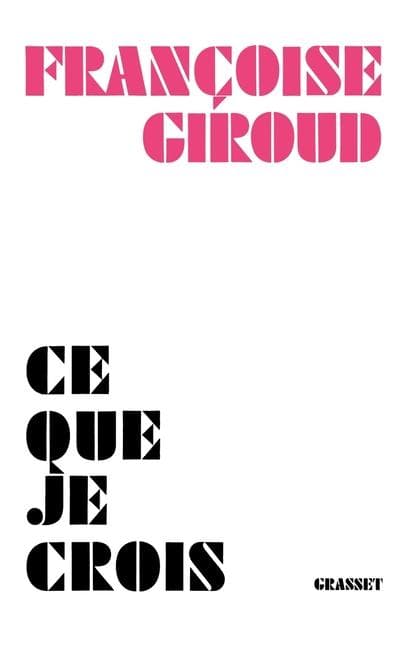 Ce que je crois
