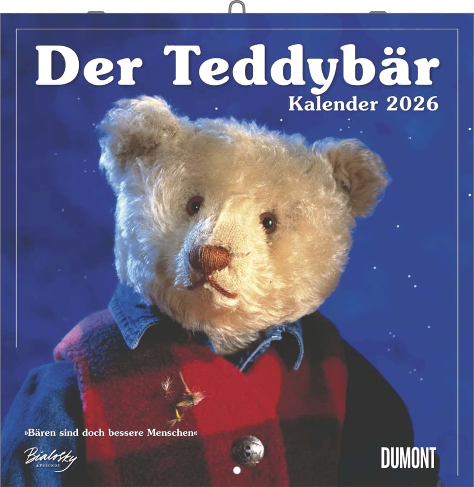 DUMONT - Der Teddybär Kalender 2026 - Broschürenkalender 30 x 30 cm mit 12 liebevollen Teddy-Szenen, Klassiker für Sammler & Bärenfreunde