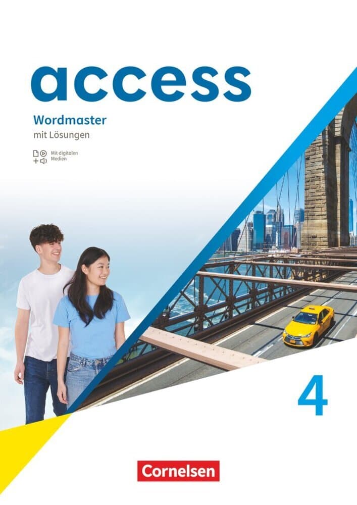 Access Band 4: 8. Schuljahr - Allgemeine Ausgabe 2022 - Wordmaster mit Lösungen
