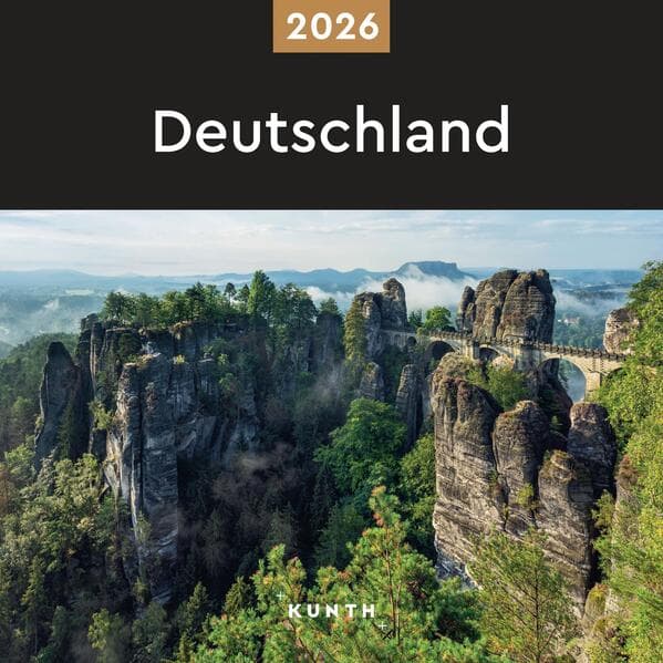 Deutschland - KUNTH Broschurkalender 2026