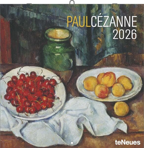 teNeues - Paul Cézanne 2026 - Kunst-Wandkalender 30x30 cm (30x60 cm geöffnet) | Broschürenkalender mit Meisterwerken für Cézanne-Fans & Kunstliebhaber