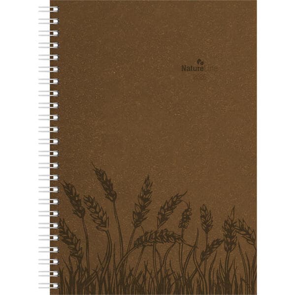 Alpha Edition - Wochenplaner Nature Line Malt Ringbuch 2026 - Taschenkalender 15×21 cm mit 128 Seiten & umweltfreundlichem Strukturpapier, Weekly-Planer mit Monatsübersichten & Notizbereichen