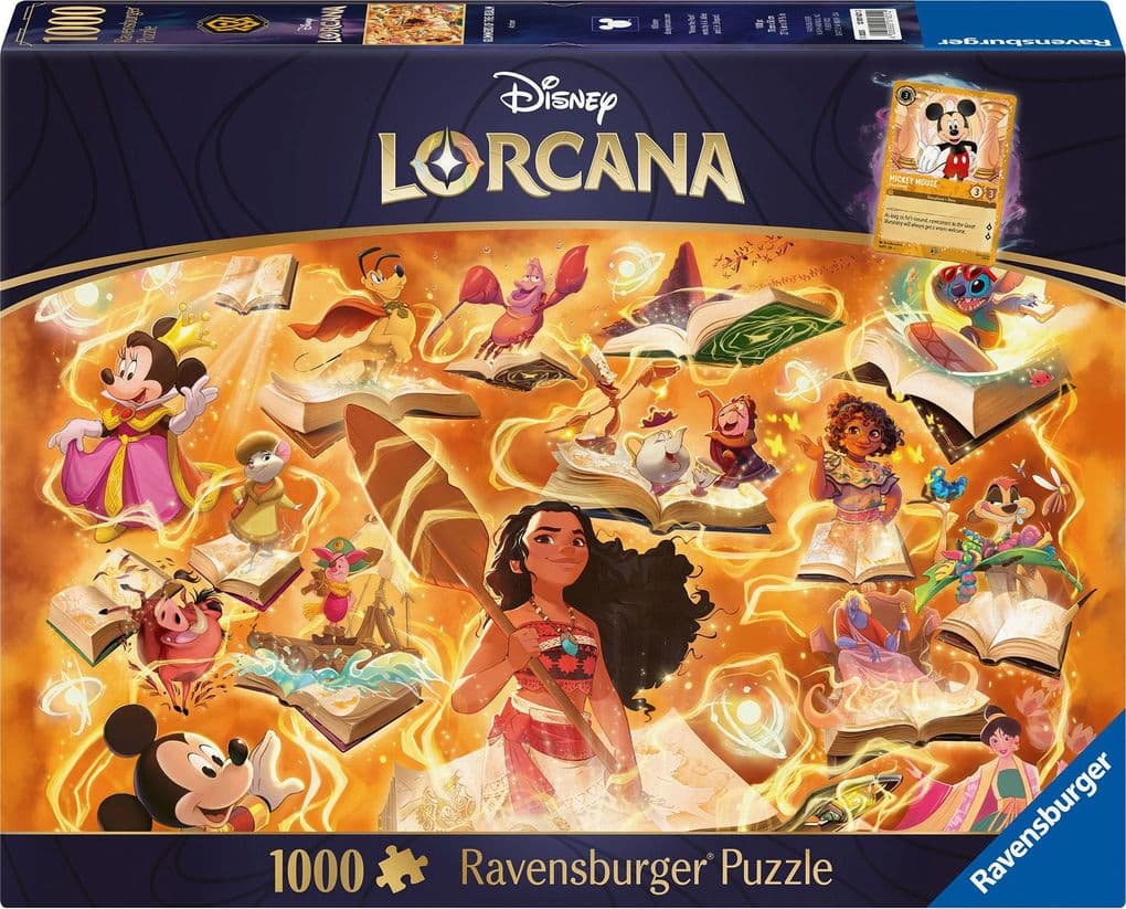 Erwachsenenpuzzle 1000 Teile - Disney Lorcana - Glimmers of the Realm: Amber