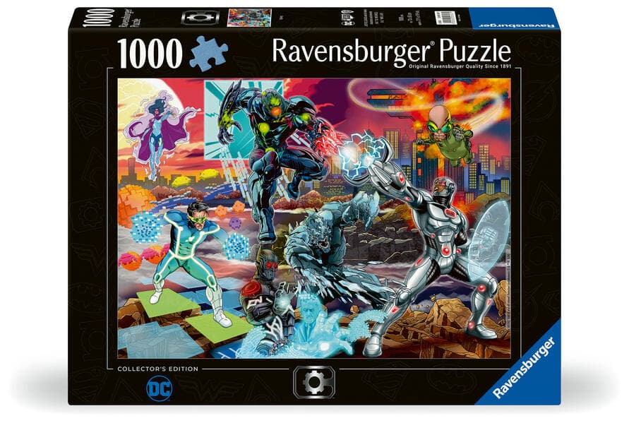 Erwachsenenpuzzle 1000 Teile - Justice League - Cyborg