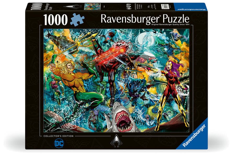 Erwachsenenpuzzle 1000 Teile - Justice League - Aquaman