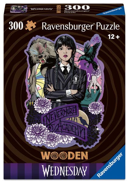 Wooden Puzzle 300 Teile - Wednesday