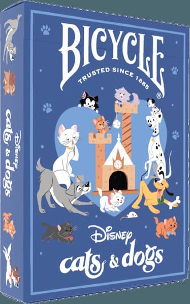 Bicycle Disney Cats and Dogs (Designer Spielkarten, Poker, Skat...)