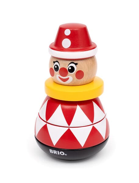 BRIO - 30490 Magnetischer Stapelclown | Spielzeug für Kleinkinder ab 12 Monaten