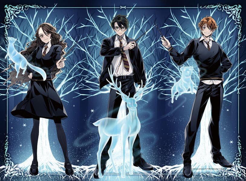 Erwachsenenpuzzle 500 Teile - Harry Potter - Leuchtender Patronus