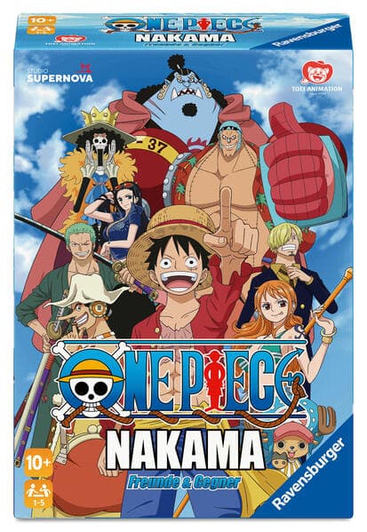 One Piece Nakama - Gesellschaftsspiel & Brettspiel ab 10 Jahre