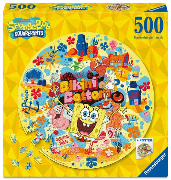 Erwachsenenpuzzle 500 Teile - SpongeBob Schwammkopf - Spongebob