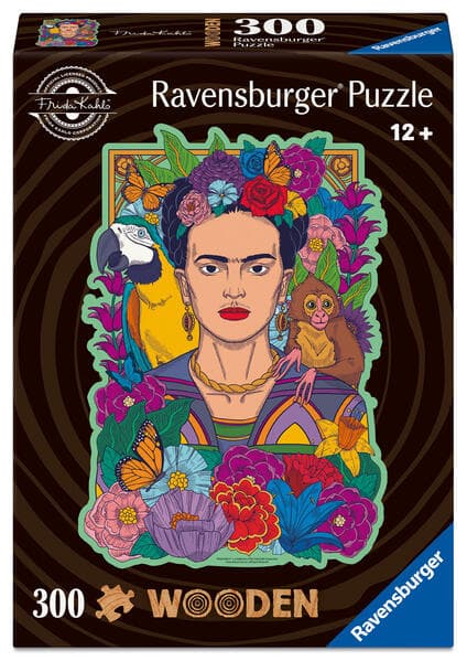 Wooden Puzzle 300 Teile - Frida Kahlo