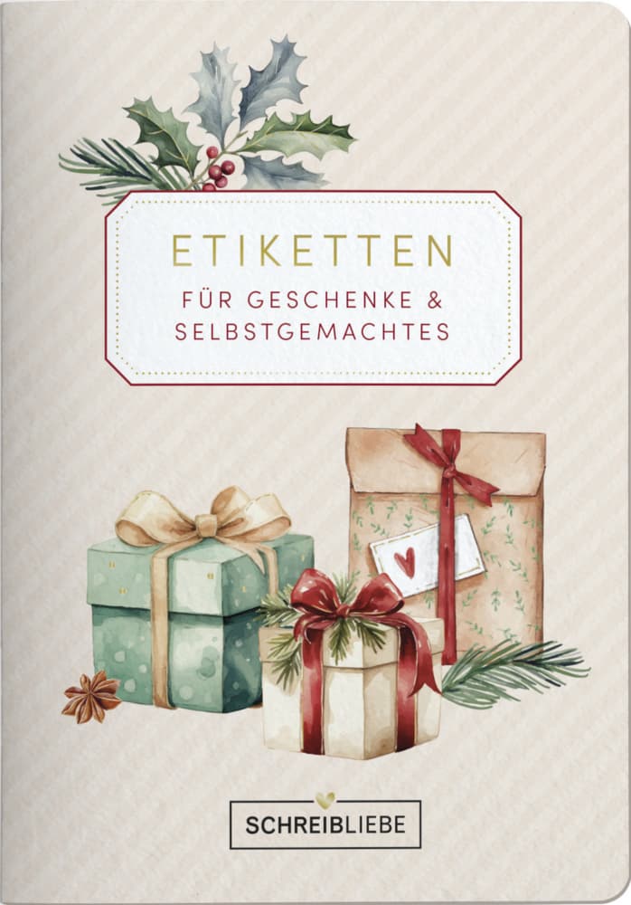 Etikettenbuch Weihnachten