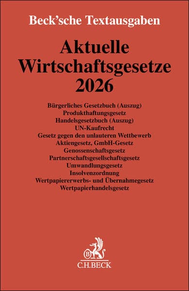 Aktuelle Wirtschaftsgesetze 2026