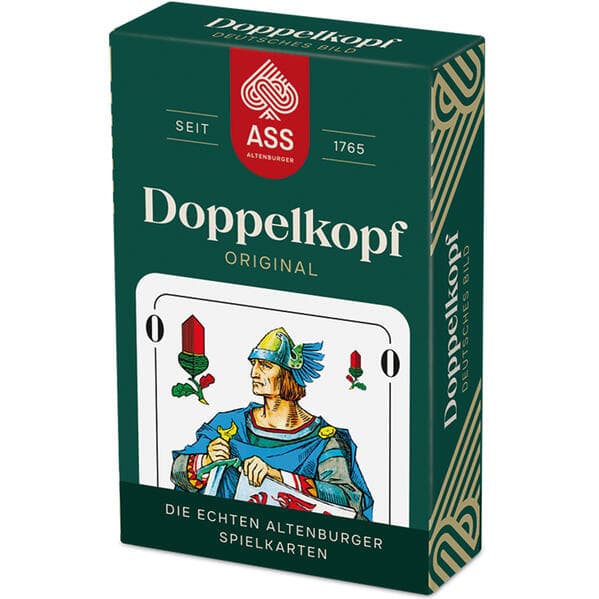 ASS Doppelkopf, deutsches Bild in Faltschachtel (FSC zertifiziert)