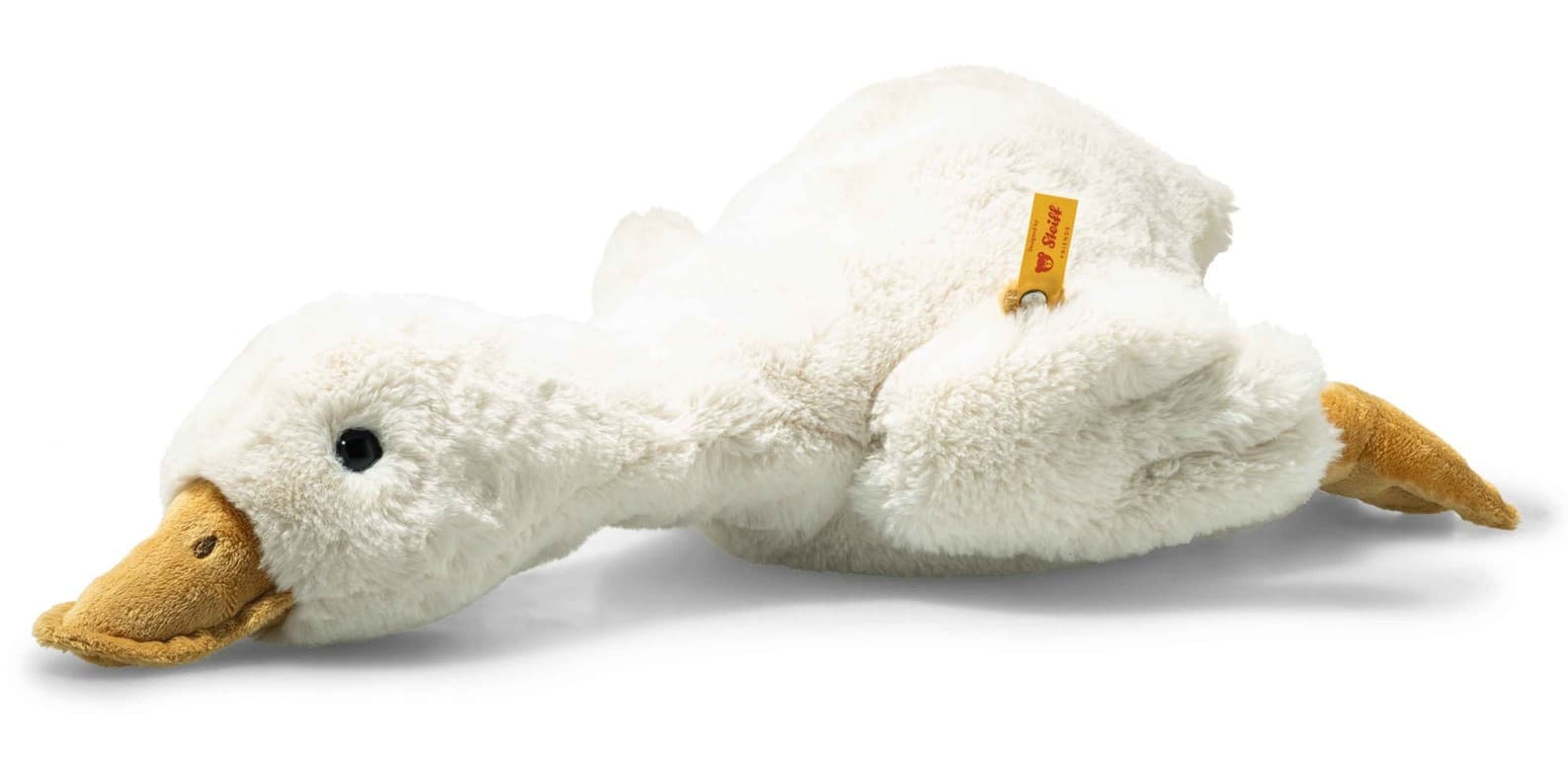 Steiff 075506 - Gans Gilda, weiß, Plüschtier, 47 cm
