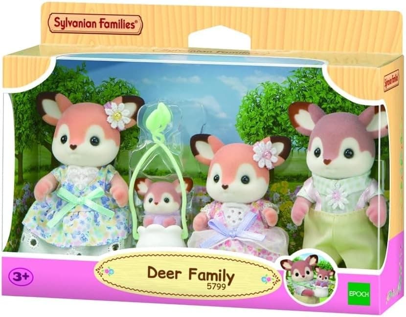 Sylvanian Families 5799 - Deer Family, Reh Familie, Spielset