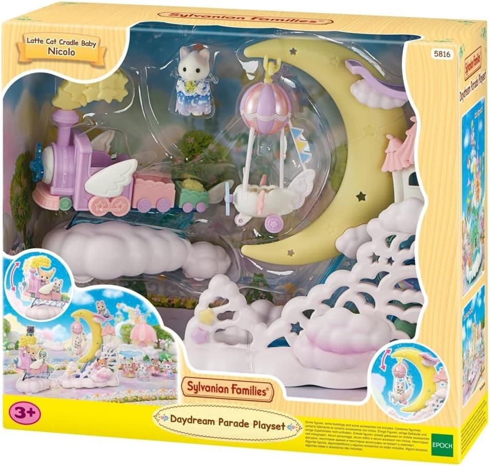 Sylvanian Families 5816 - Daydream Parade Playset, Magisches Luftschiff mit Figur, Spielset