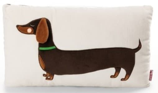 NICI 61899 - Kissen Dackel, Plüsch, 43x25cm