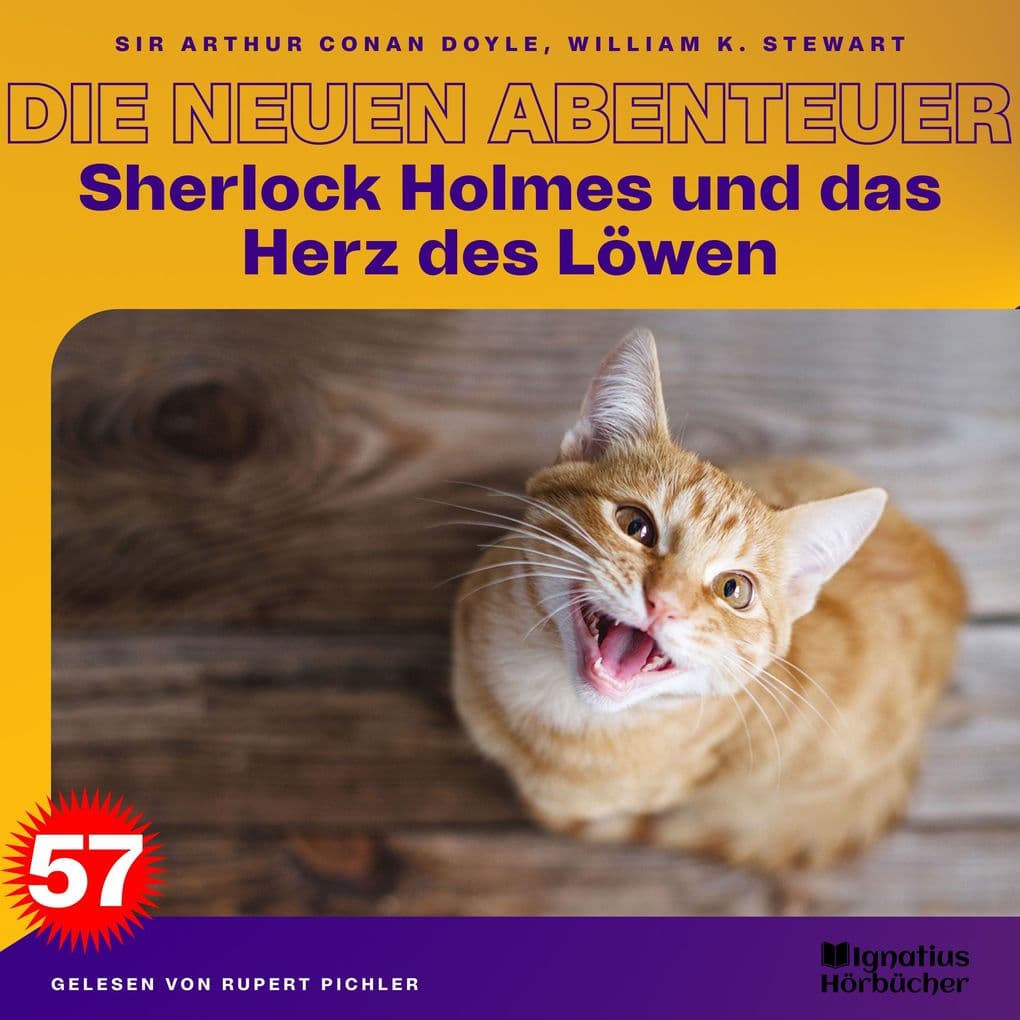 Sherlock Holmes und das Herz des Löwen (Die neuen Abenteuer, Folge 57)