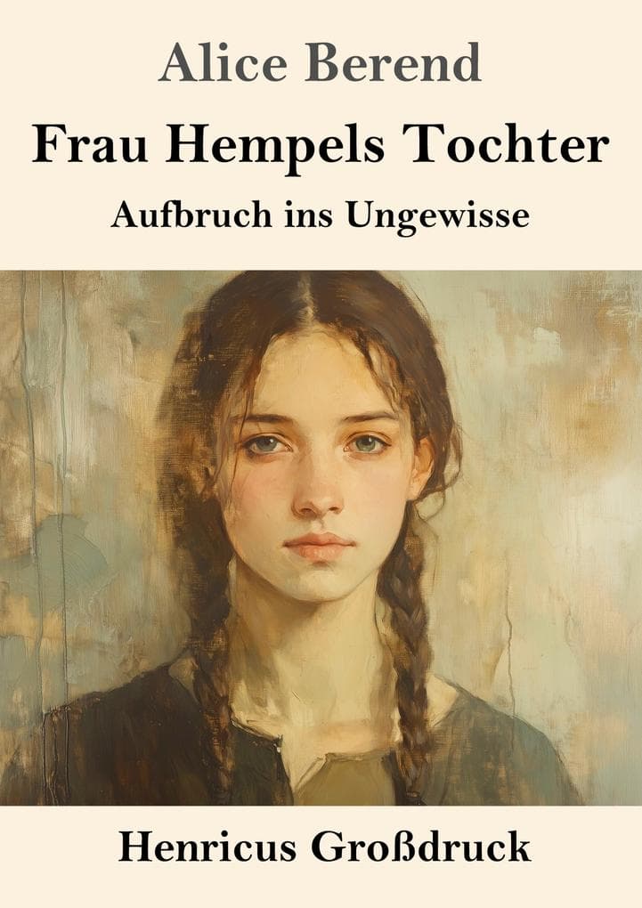 Frau Hempels Tochter (Großdruck)